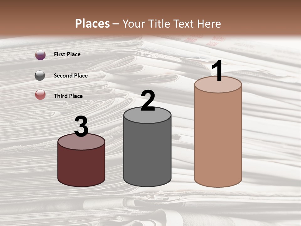 Publication Waste Collection PowerPoint Template
