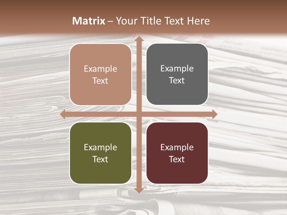 Publication Waste Collection PowerPoint Template