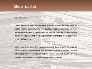 Publication Waste Collection PowerPoint Template