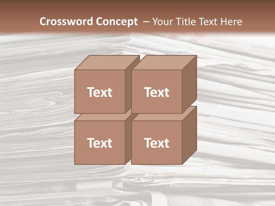 Publication Waste Collection PowerPoint Template