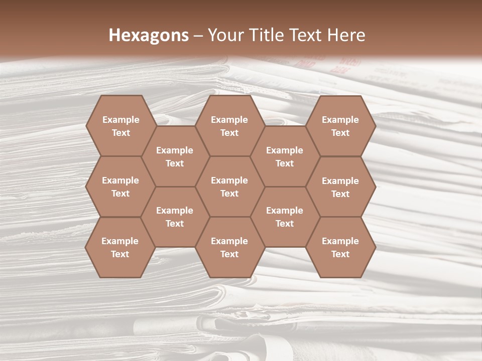 Publication Waste Collection PowerPoint Template