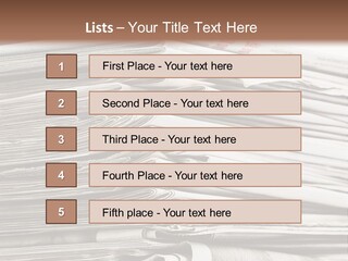 Publication Waste Collection PowerPoint Template