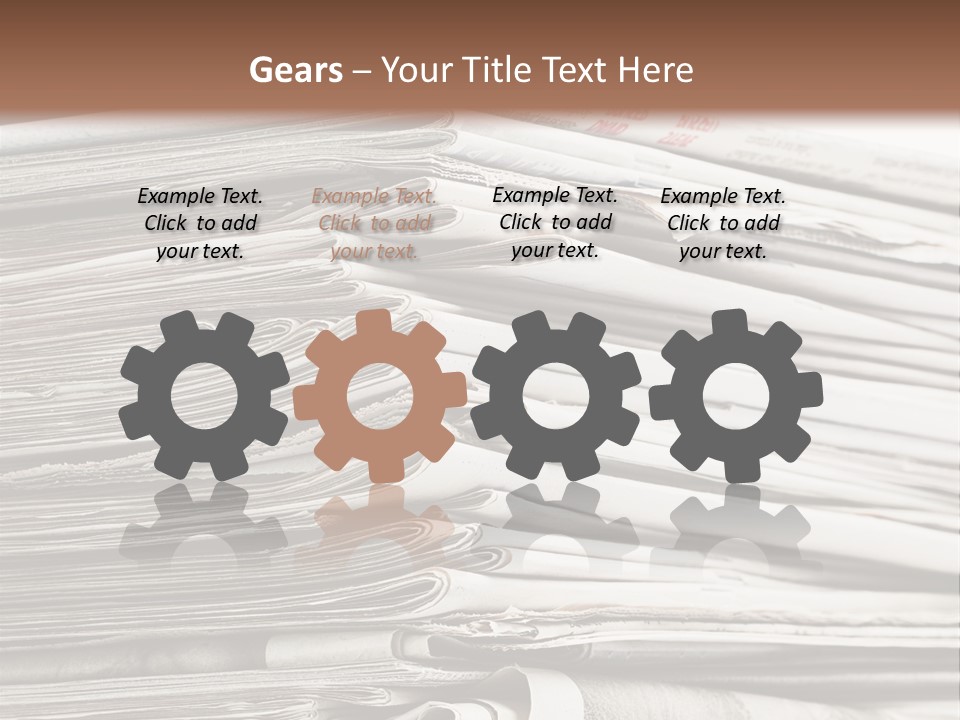 Publication Waste Collection PowerPoint Template