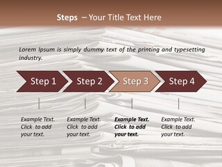 Publication Waste Collection PowerPoint Template
