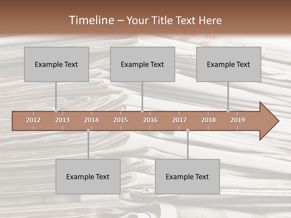 Publication Waste Collection PowerPoint Template