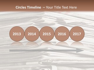 Publication Waste Collection PowerPoint Template