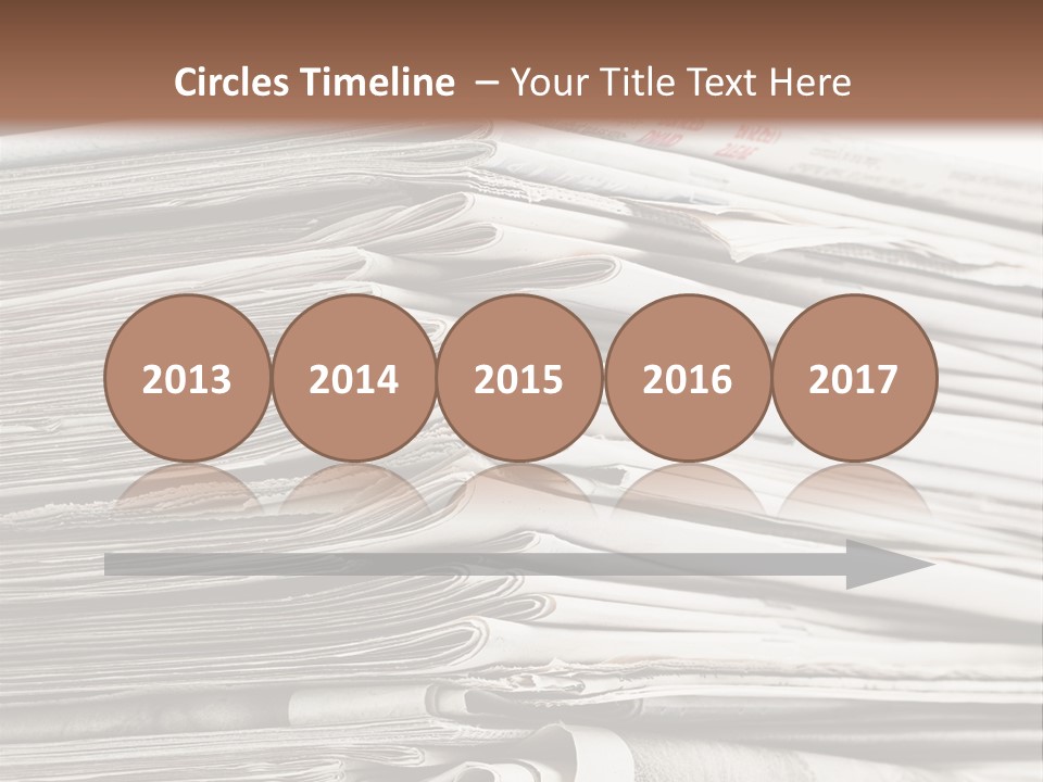 Publication Waste Collection PowerPoint Template