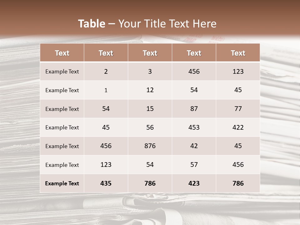 Publication Waste Collection PowerPoint Template