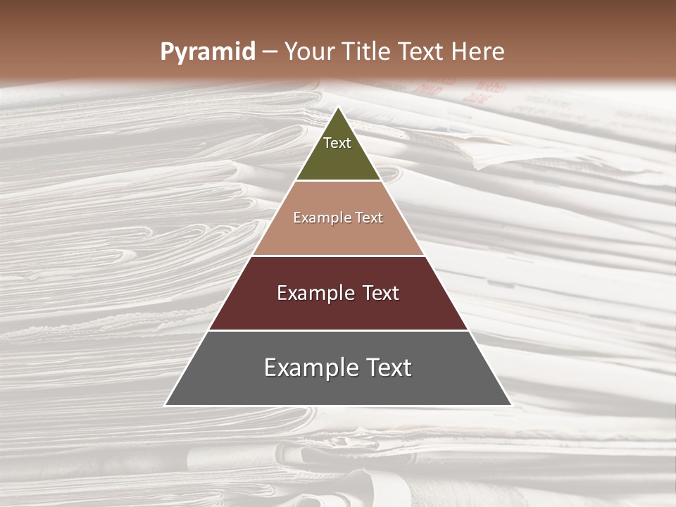 Publication Waste Collection PowerPoint Template