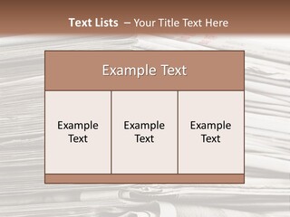 Publication Waste Collection PowerPoint Template