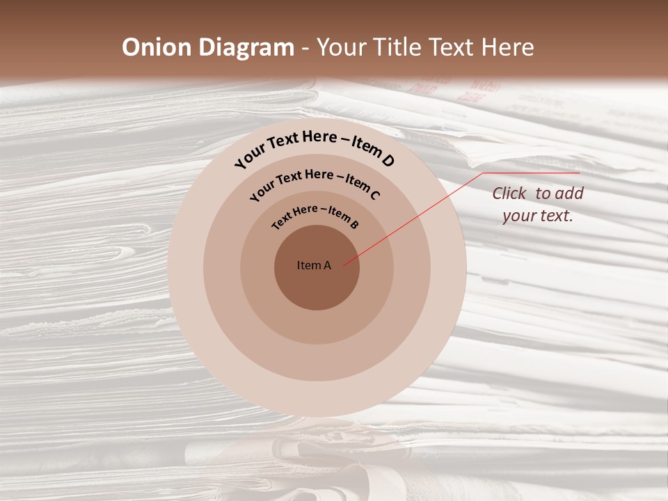 Publication Waste Collection PowerPoint Template