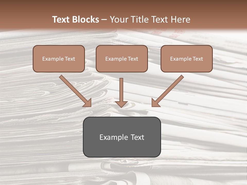 Publication Waste Collection PowerPoint Template