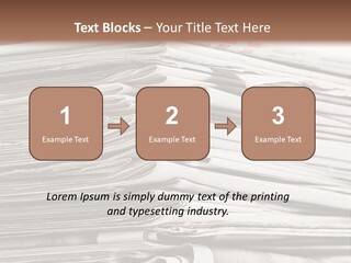 Publication Waste Collection PowerPoint Template