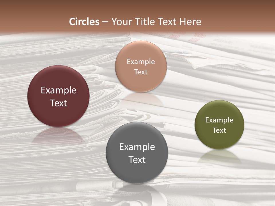 Publication Waste Collection PowerPoint Template