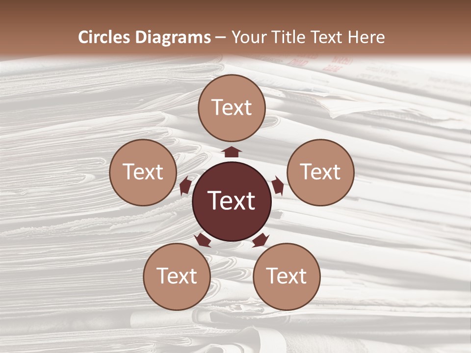 Publication Waste Collection PowerPoint Template