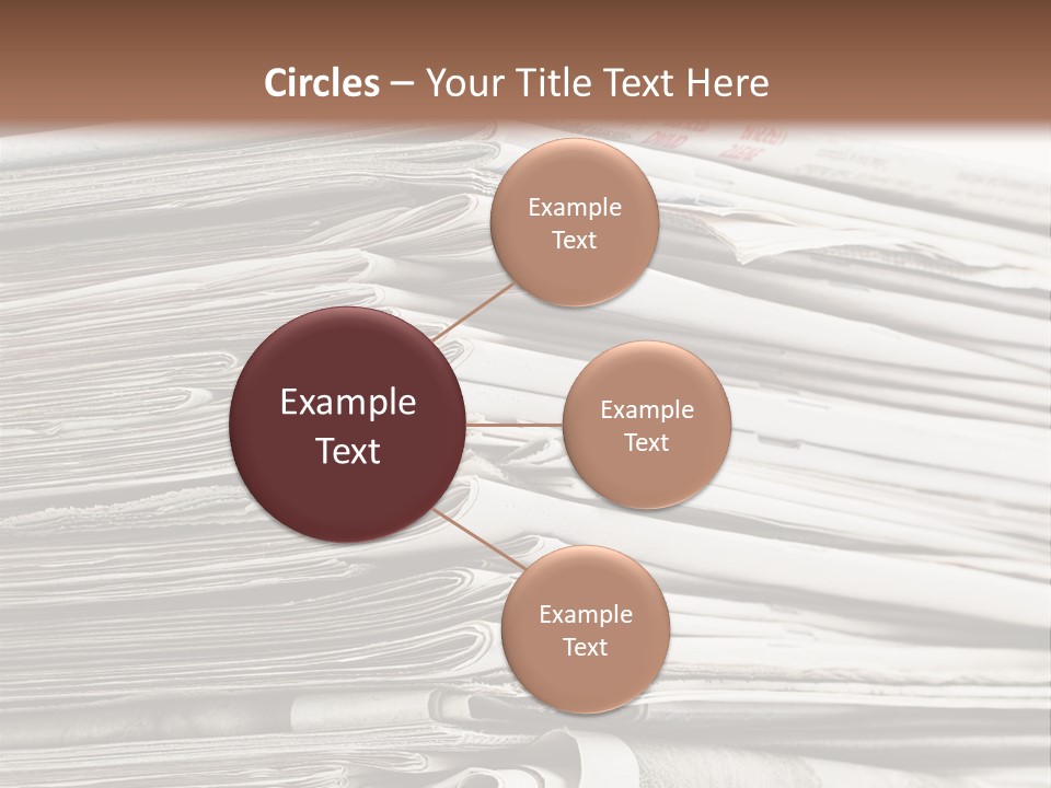 Publication Waste Collection PowerPoint Template