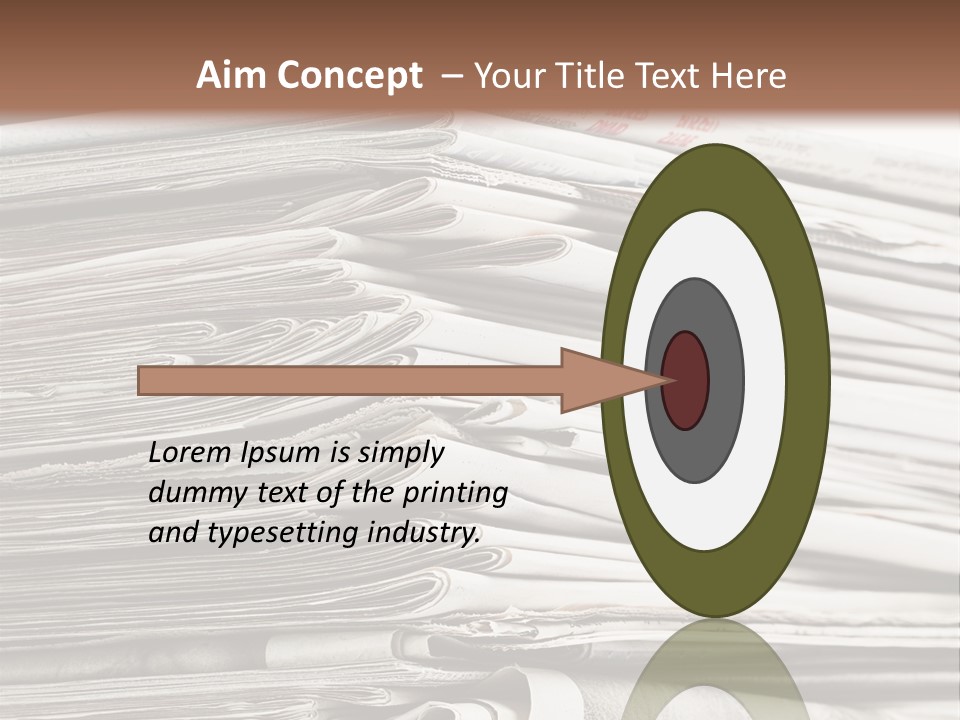 Publication Waste Collection PowerPoint Template