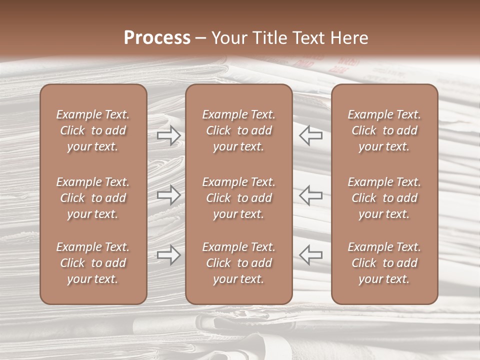 Publication Waste Collection PowerPoint Template