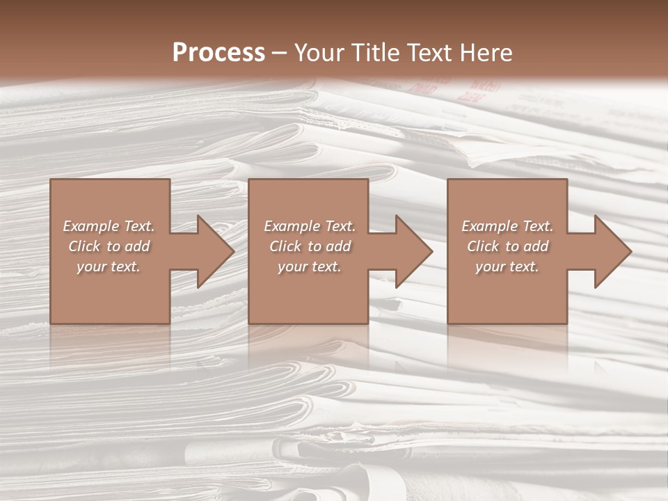 Publication Waste Collection PowerPoint Template