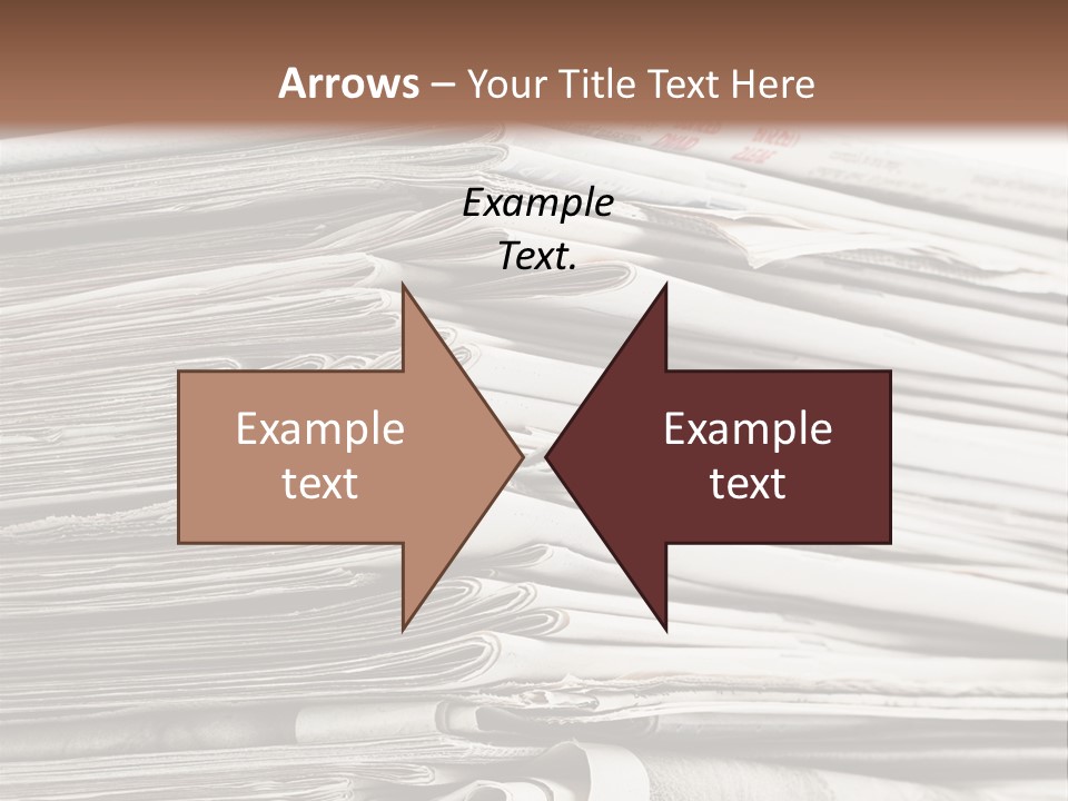 Publication Waste Collection PowerPoint Template
