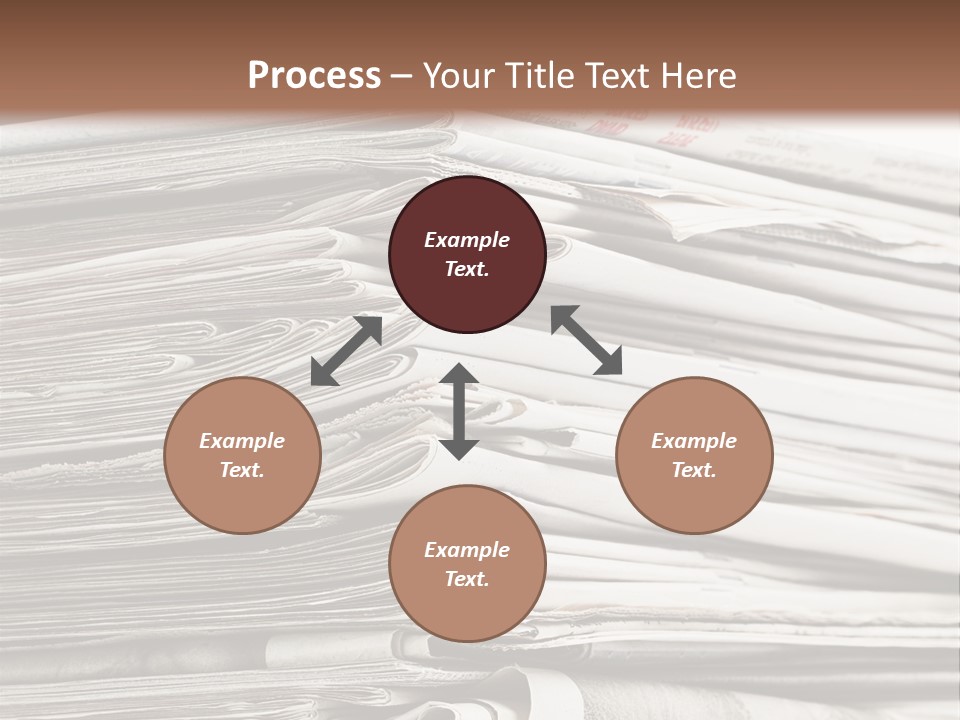 Publication Waste Collection PowerPoint Template