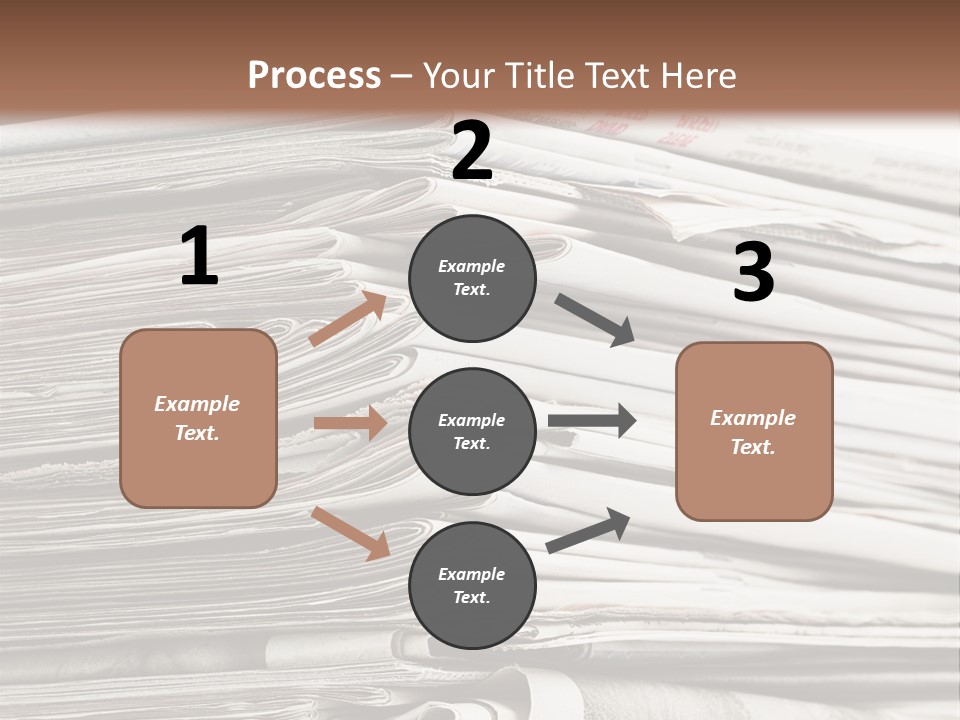 Publication Waste Collection PowerPoint Template