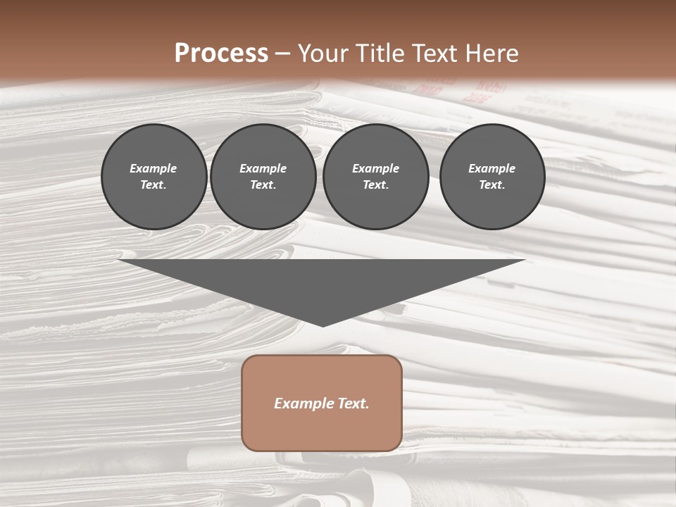 Publication Waste Collection PowerPoint Template