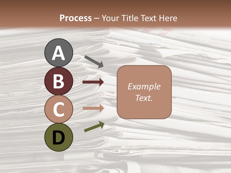 Publication Waste Collection PowerPoint Template