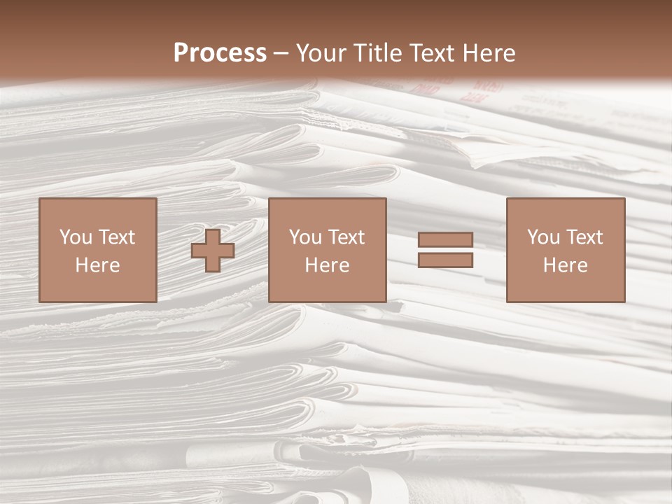 Publication Waste Collection PowerPoint Template