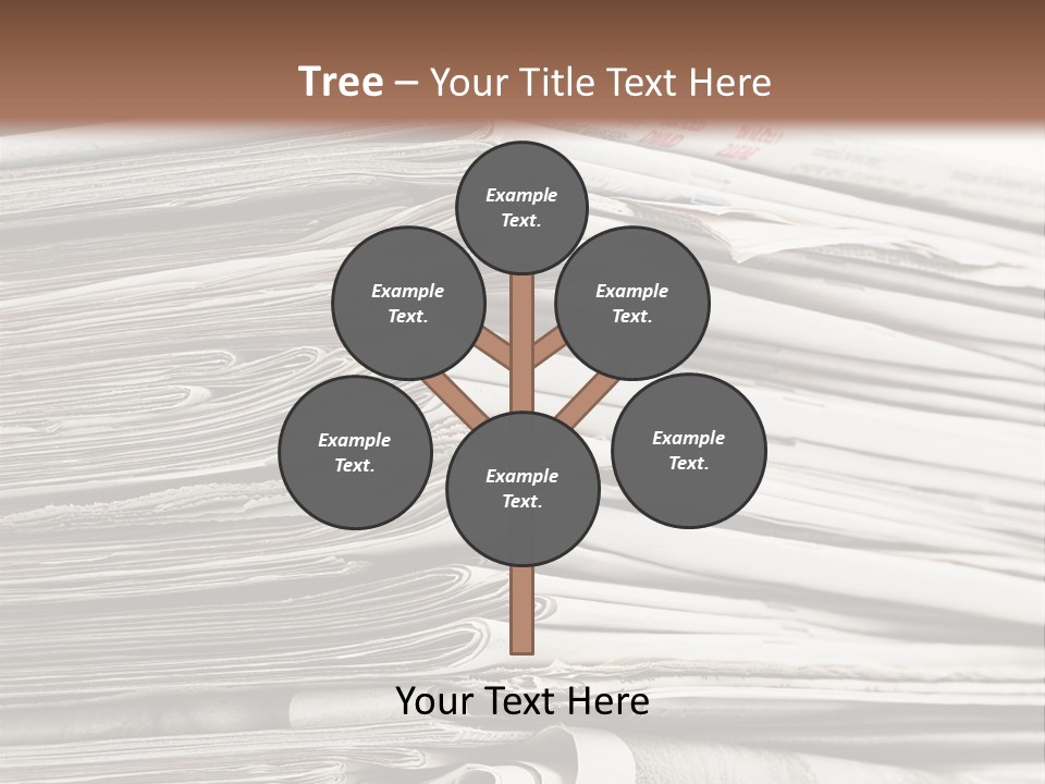 Publication Waste Collection PowerPoint Template