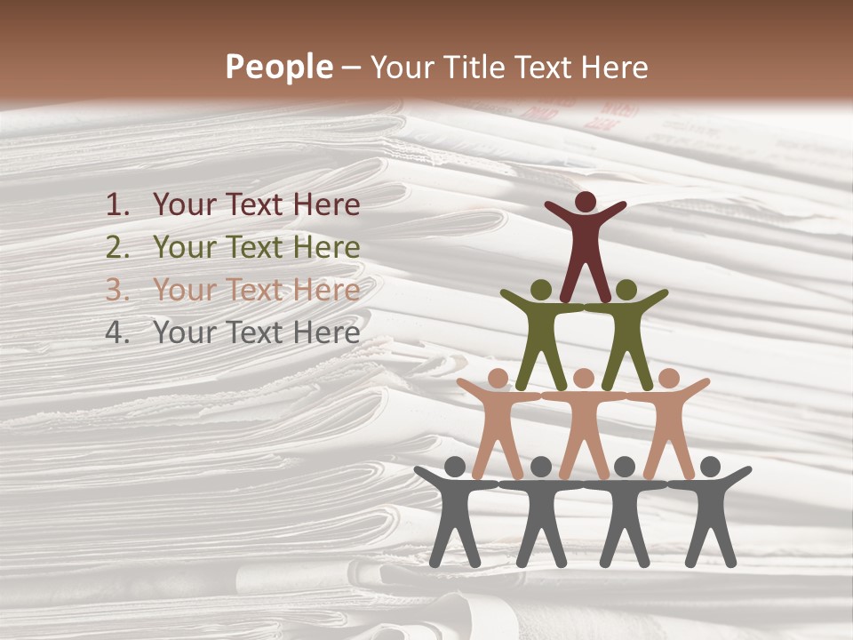 Publication Waste Collection PowerPoint Template