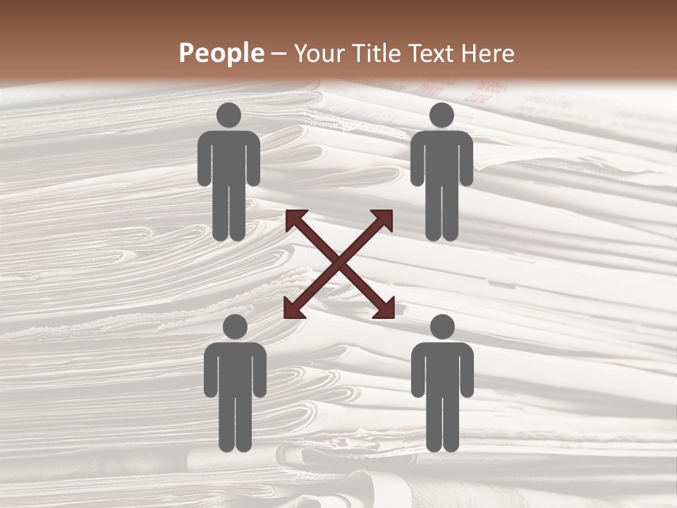 Publication Waste Collection PowerPoint Template