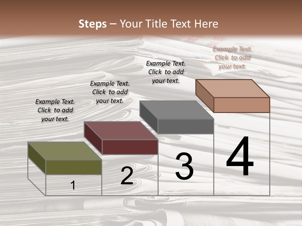 Publication Waste Collection PowerPoint Template