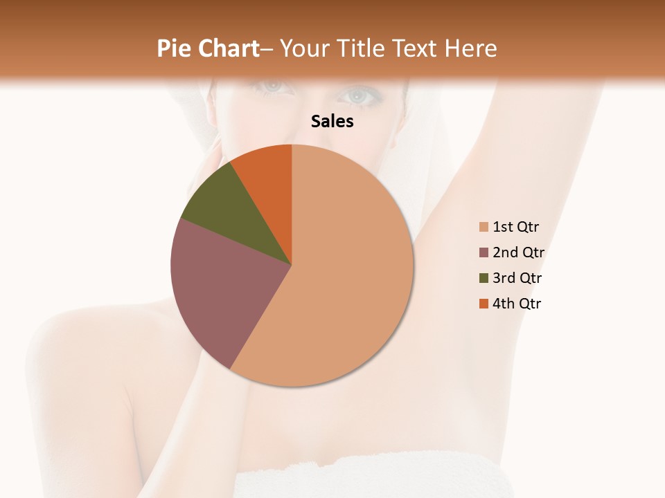 Armpit Smile White PowerPoint Template