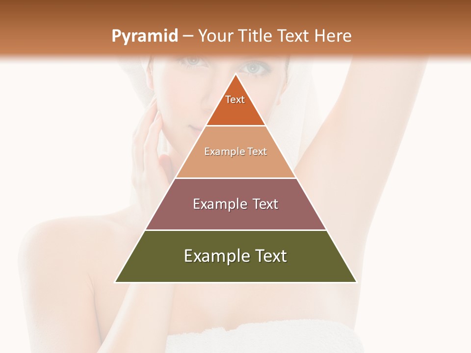 Armpit Smile White PowerPoint Template