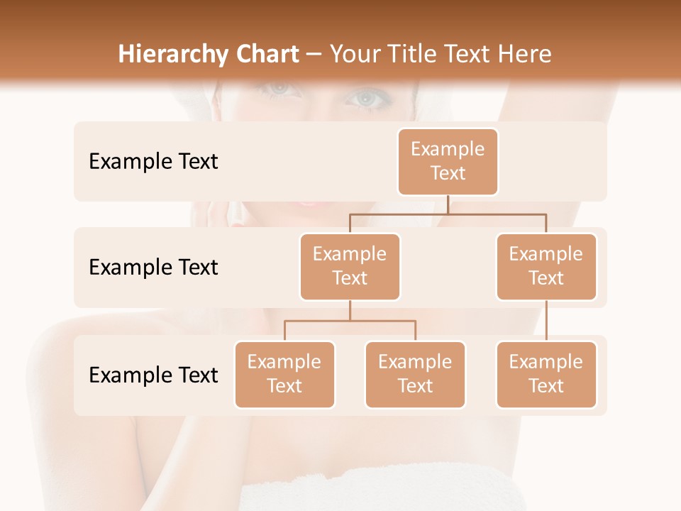 Armpit Smile White PowerPoint Template