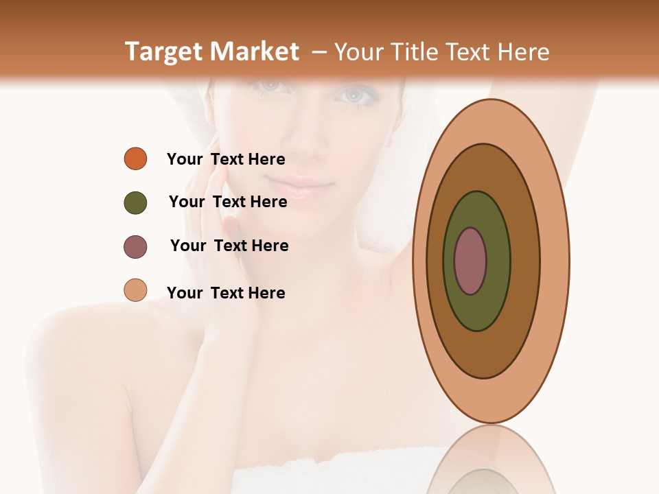 Armpit Smile White PowerPoint Template