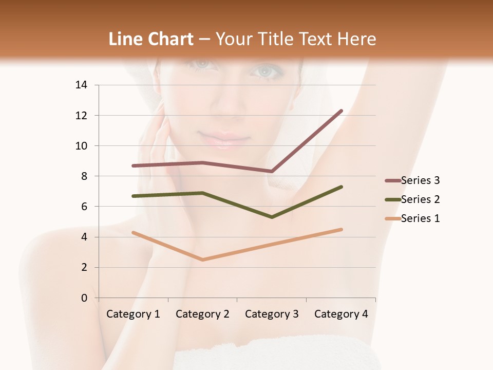 Armpit Smile White PowerPoint Template