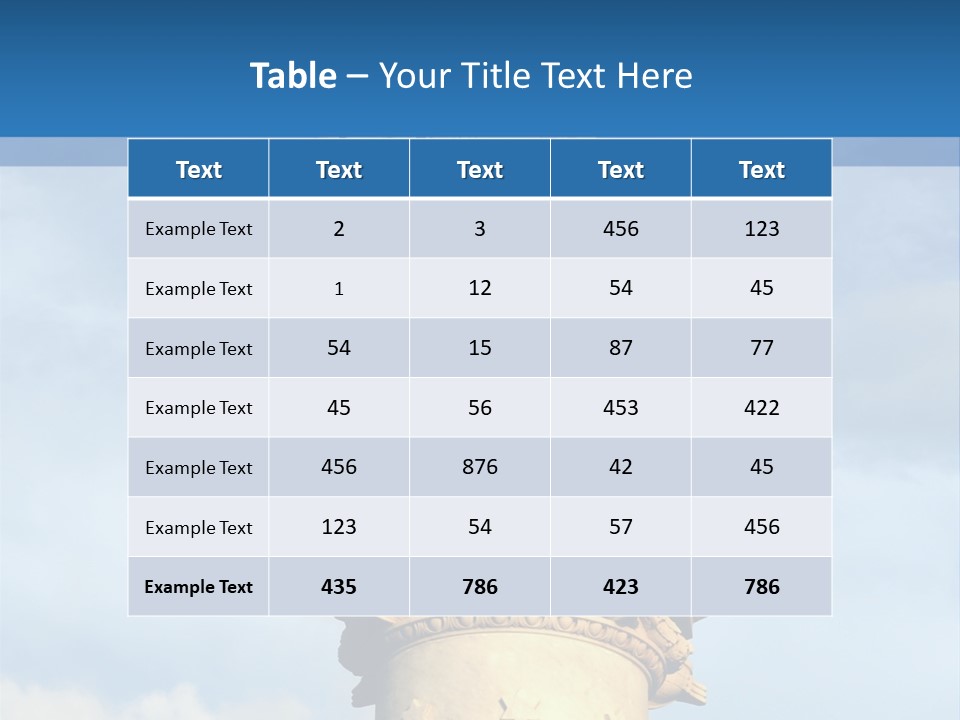 Seafarer Cartagena South PowerPoint Template