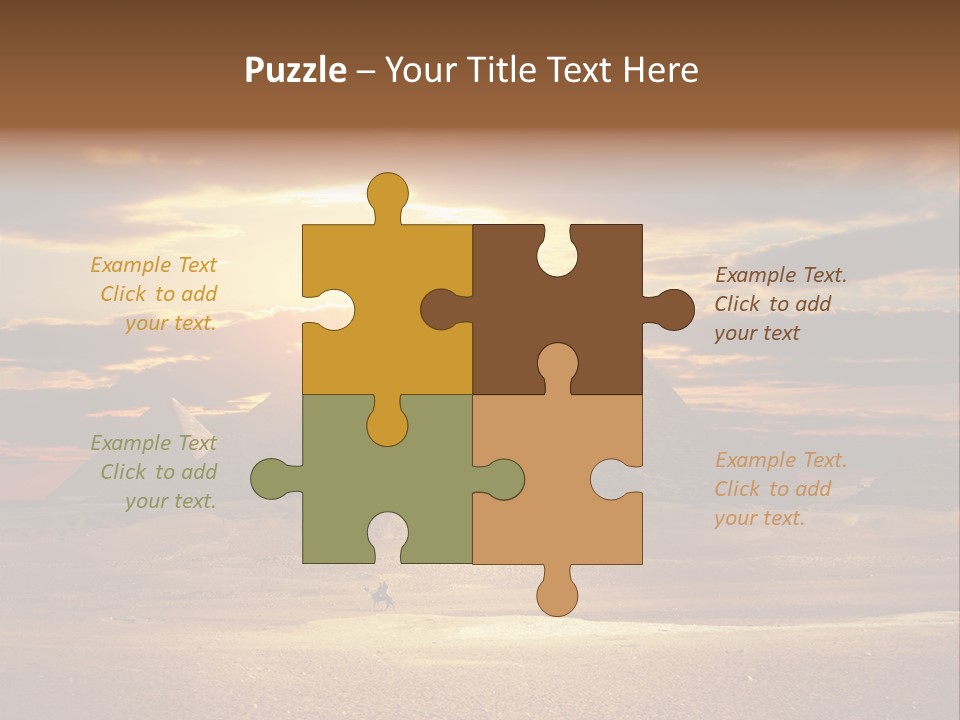 Lady Maps Elderly PowerPoint Template