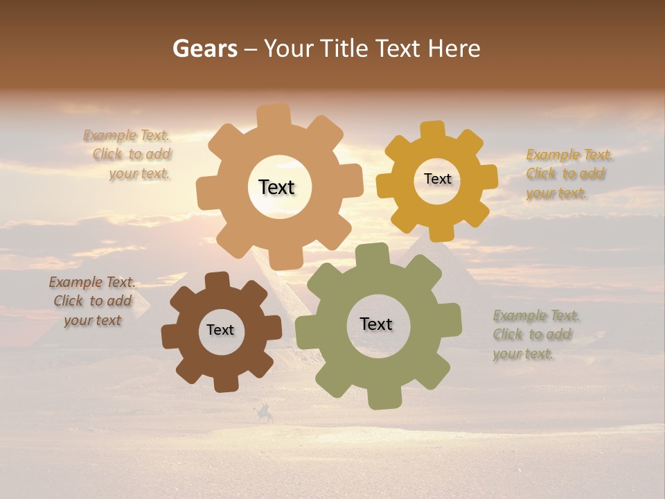 Lady Maps Elderly PowerPoint Template