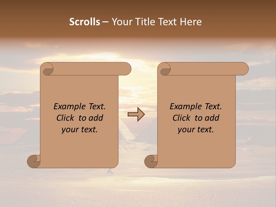 Lady Maps Elderly PowerPoint Template