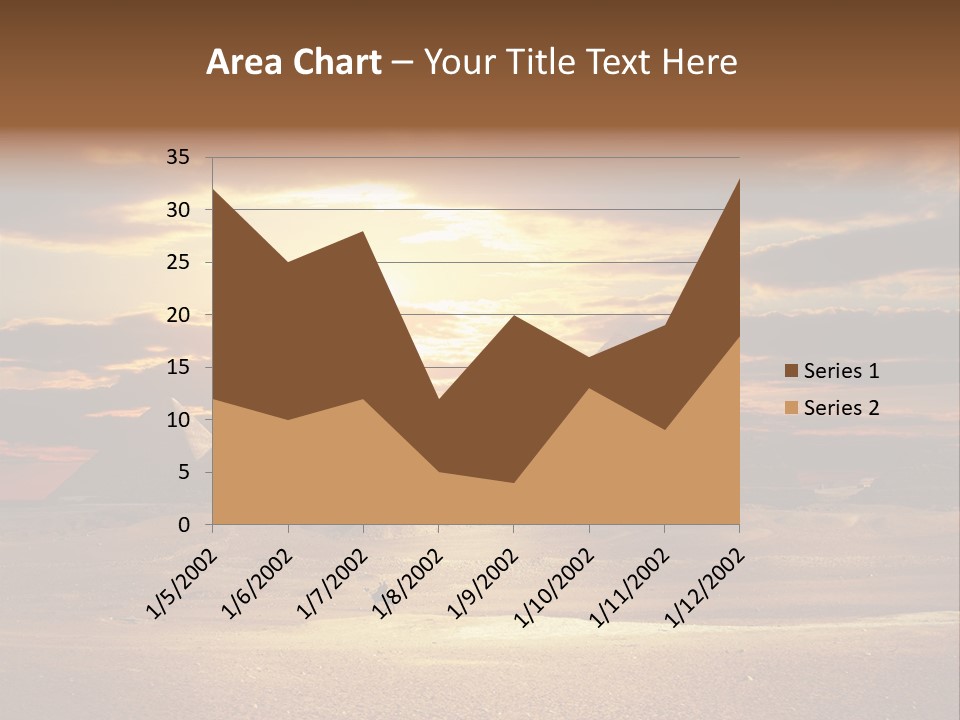Lady Maps Elderly PowerPoint Template