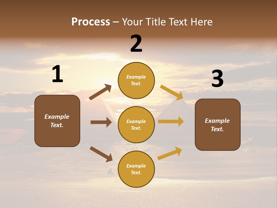 Lady Maps Elderly PowerPoint Template