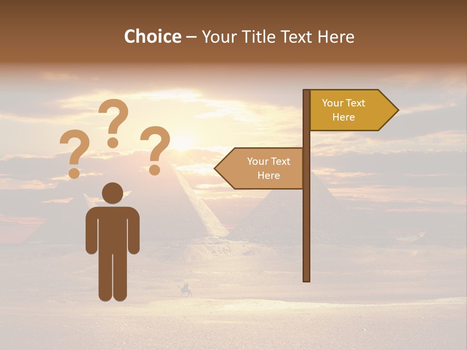 Lady Maps Elderly PowerPoint Template