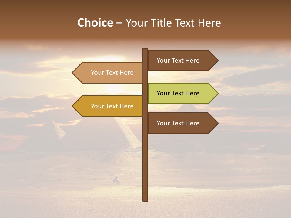 Lady Maps Elderly PowerPoint Template