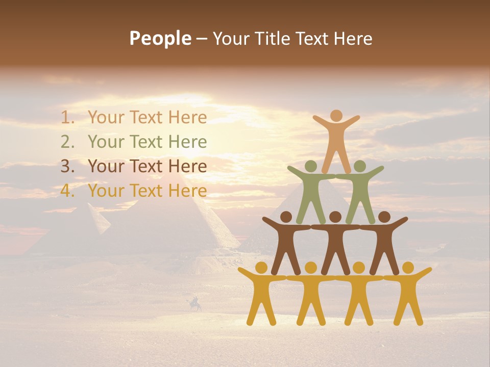 Lady Maps Elderly PowerPoint Template