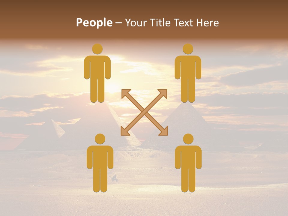 Lady Maps Elderly PowerPoint Template