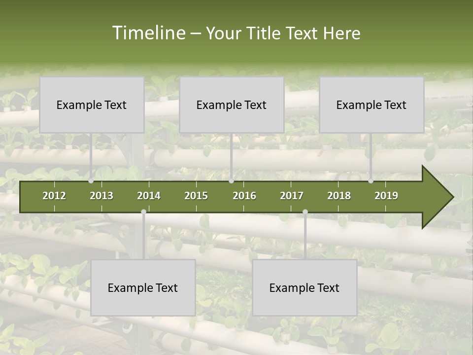 Plants Spring Cultivation PowerPoint Template