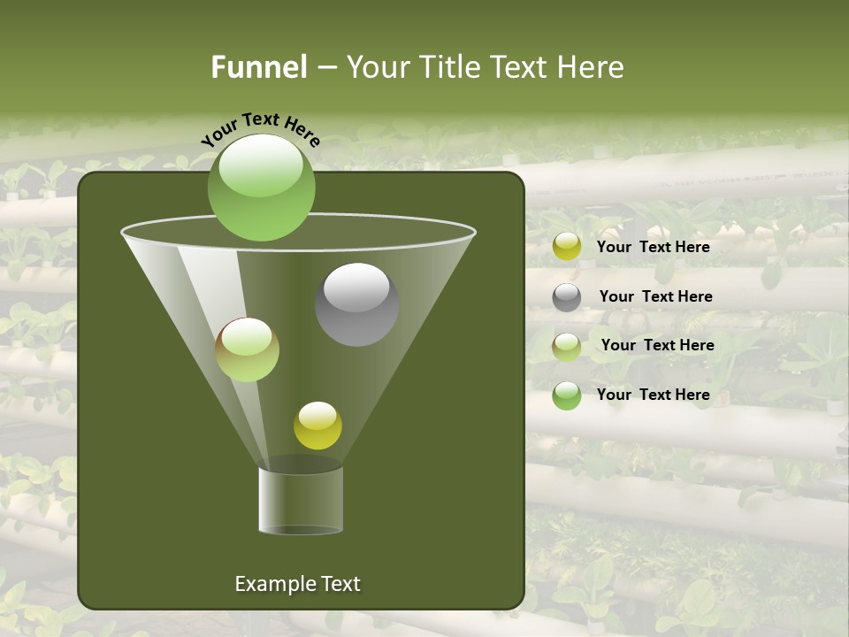 Plants Spring Cultivation PowerPoint Template